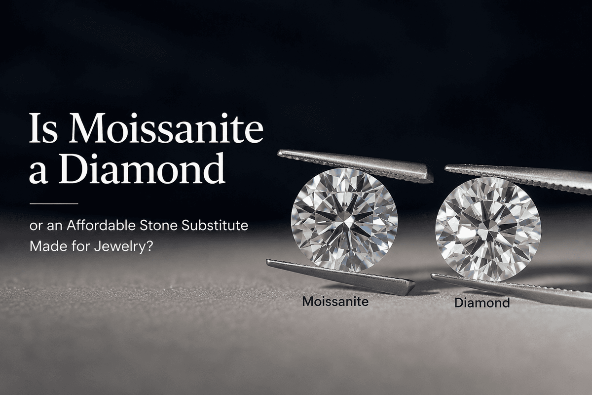 Moissanite a Diamond or an Affordable Stone Substitute Made for Jewelry