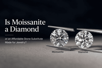 Moissanite a Diamond or an Affordable Stone Substitute Made for Jewelry