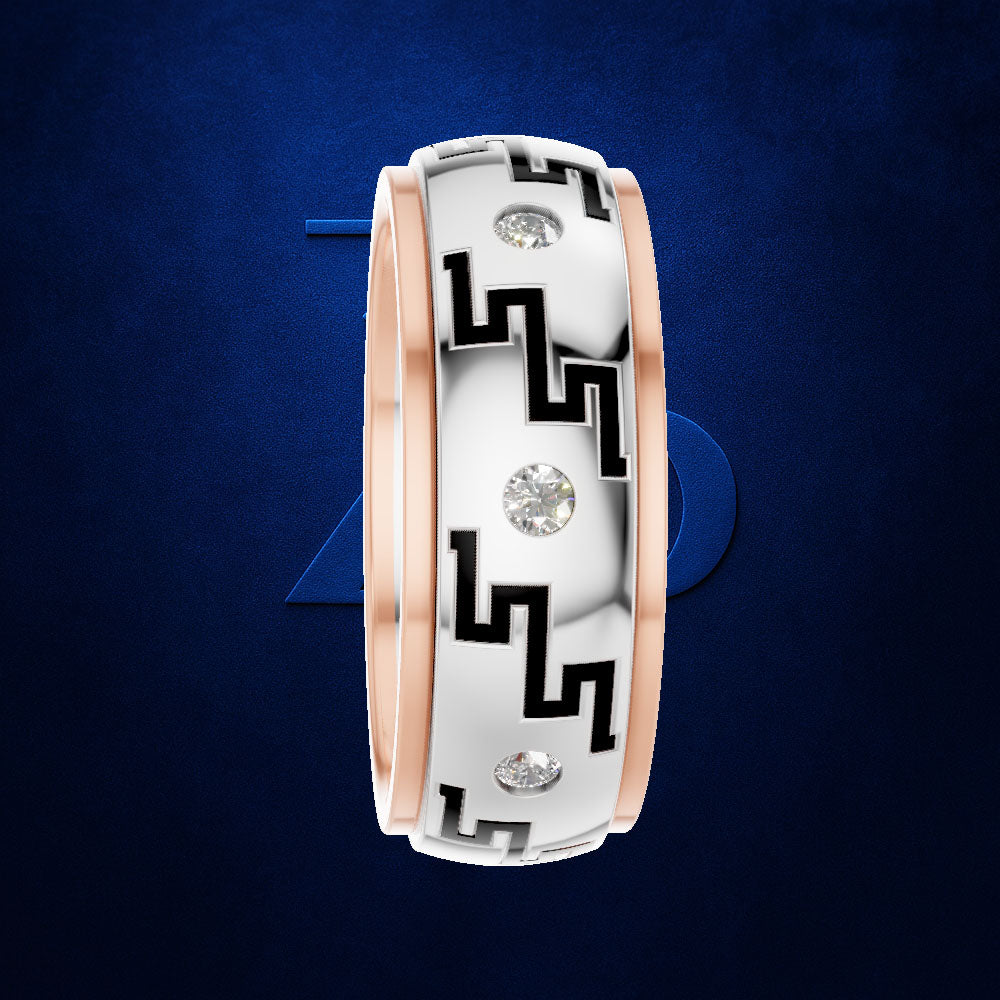 Laboratory Grown Diamond Wedding Ring for Men