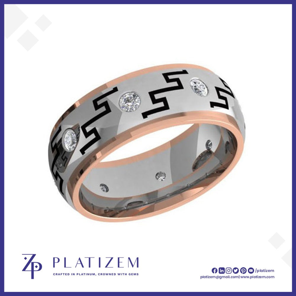Laboratory Grown Diamond Wedding Band For Men