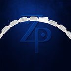 Laboratory Grown Diamond Studded Platinum Chain for Men