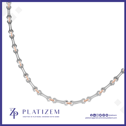 Platinum and Rose Gold Chain