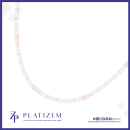 Platinum Link Chain For Men