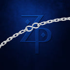 Cable Link Platinum Chain Necklace for Men with S Hook Clasp