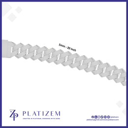 18kt Gold 5mm Curb Cuban Link Chain Built with Polished Precision