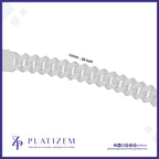 18kt Gold 11mm Curb Cuban Link Chain Built with Polished Precision
