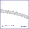 Solid Gold 14mm Curb Cuban Link Chain Featuring Polished Texture