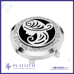 High-Quality Lab Grown Diamond Button for Custom Jewelry