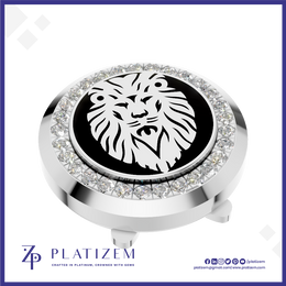 Premium Lab Grown Diamond Button in 14K Gold