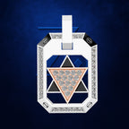 Star Shaped Laboratory Grown Diamond Pendant
