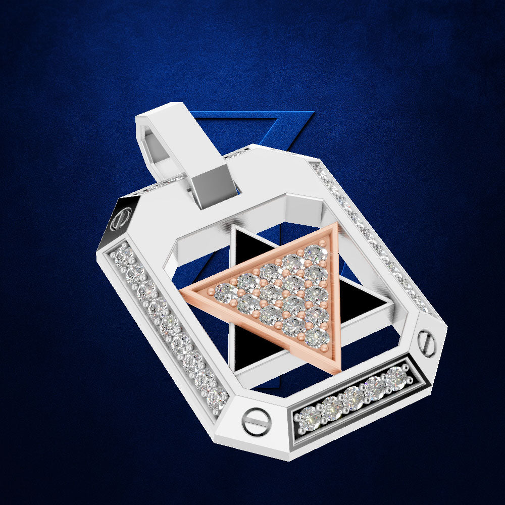 Star Shaped Laboratory Grown Diamond Pendant