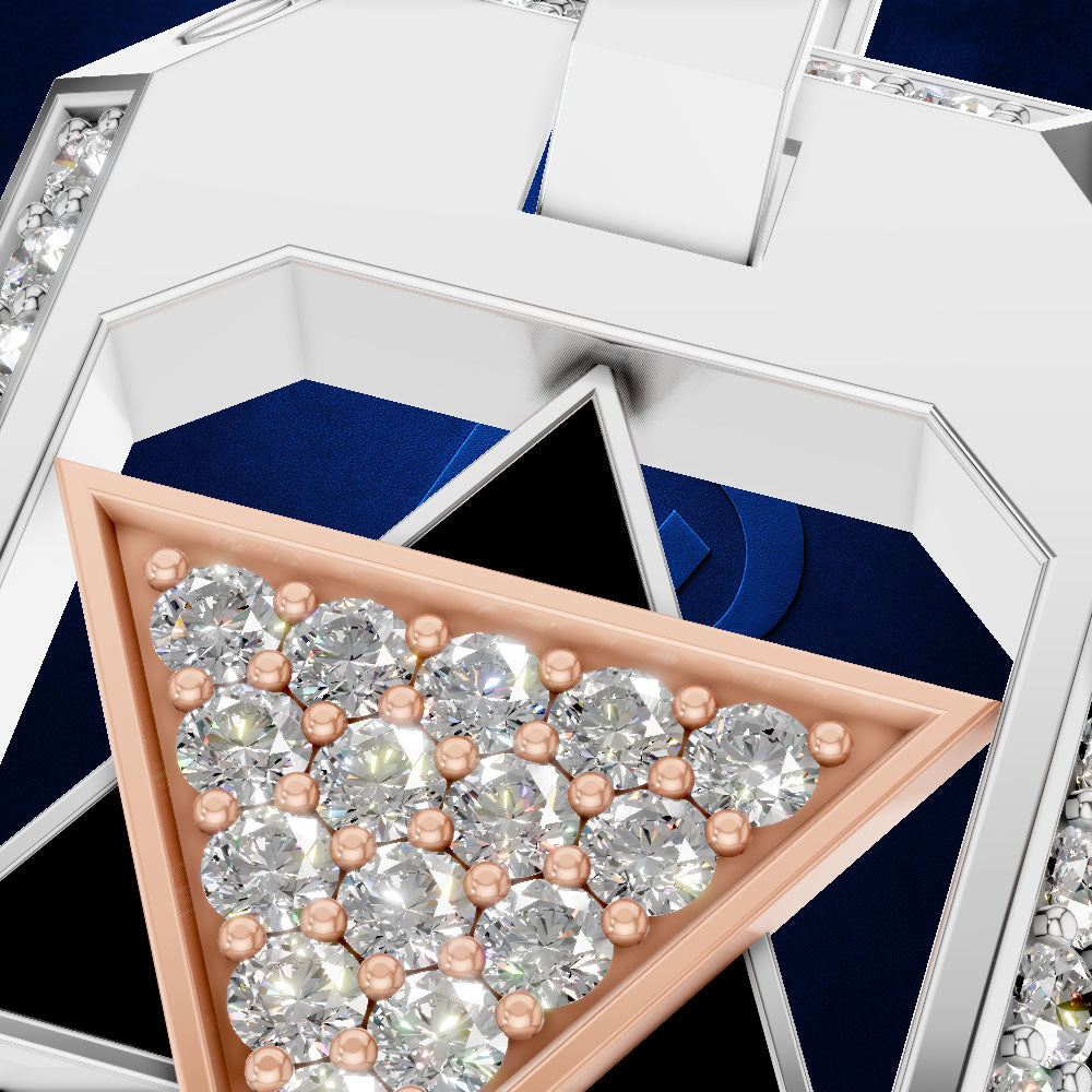 Star Shaped Laboratory Grown Diamond Pendant