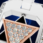 Star Shaped Laboratory Grown Diamond Pendant