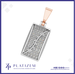 Iced Out Lab Grown Diamond Pendant for Men
