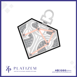 Zodiac Sign Lab Grown Diamond Pendant for Men