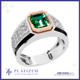 May Birthstone Ring