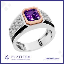 February Birthstone Ring
