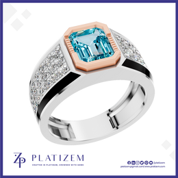 March Birthstone Ring