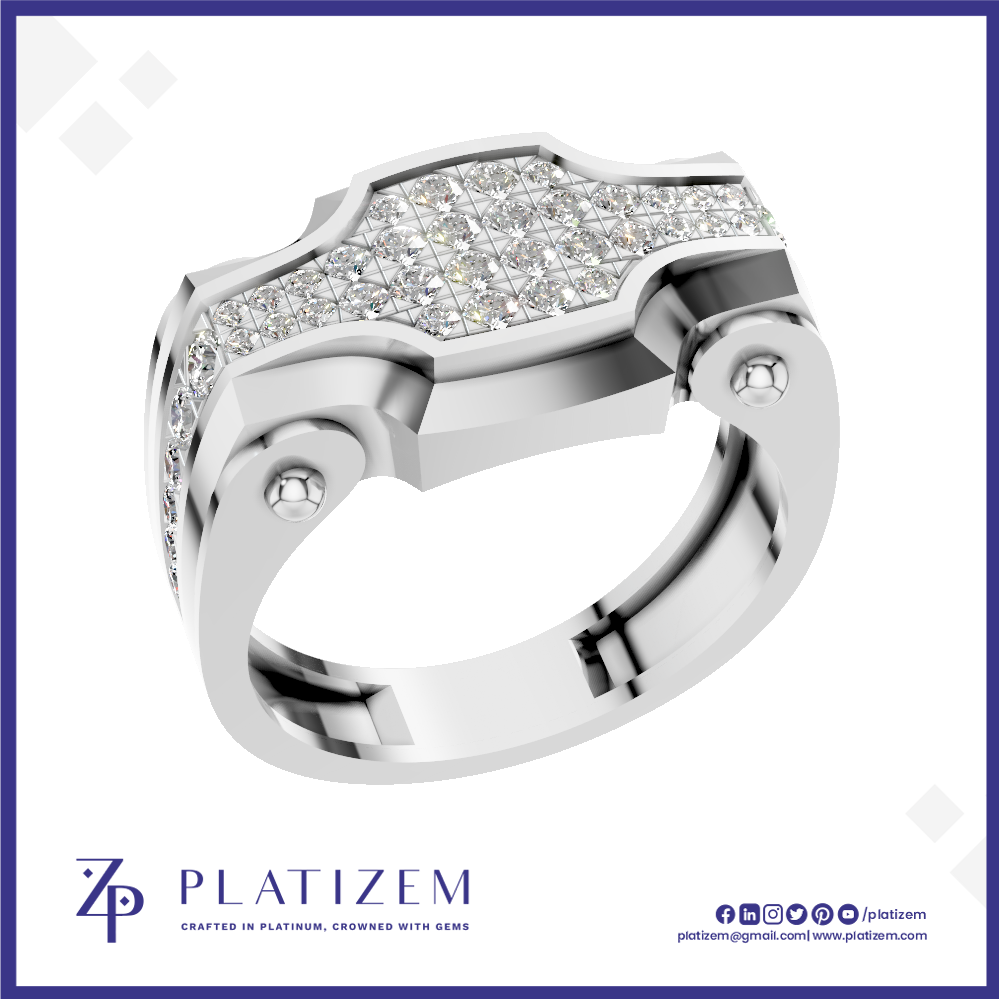 Laboratory Grown Diamond Pave Ring