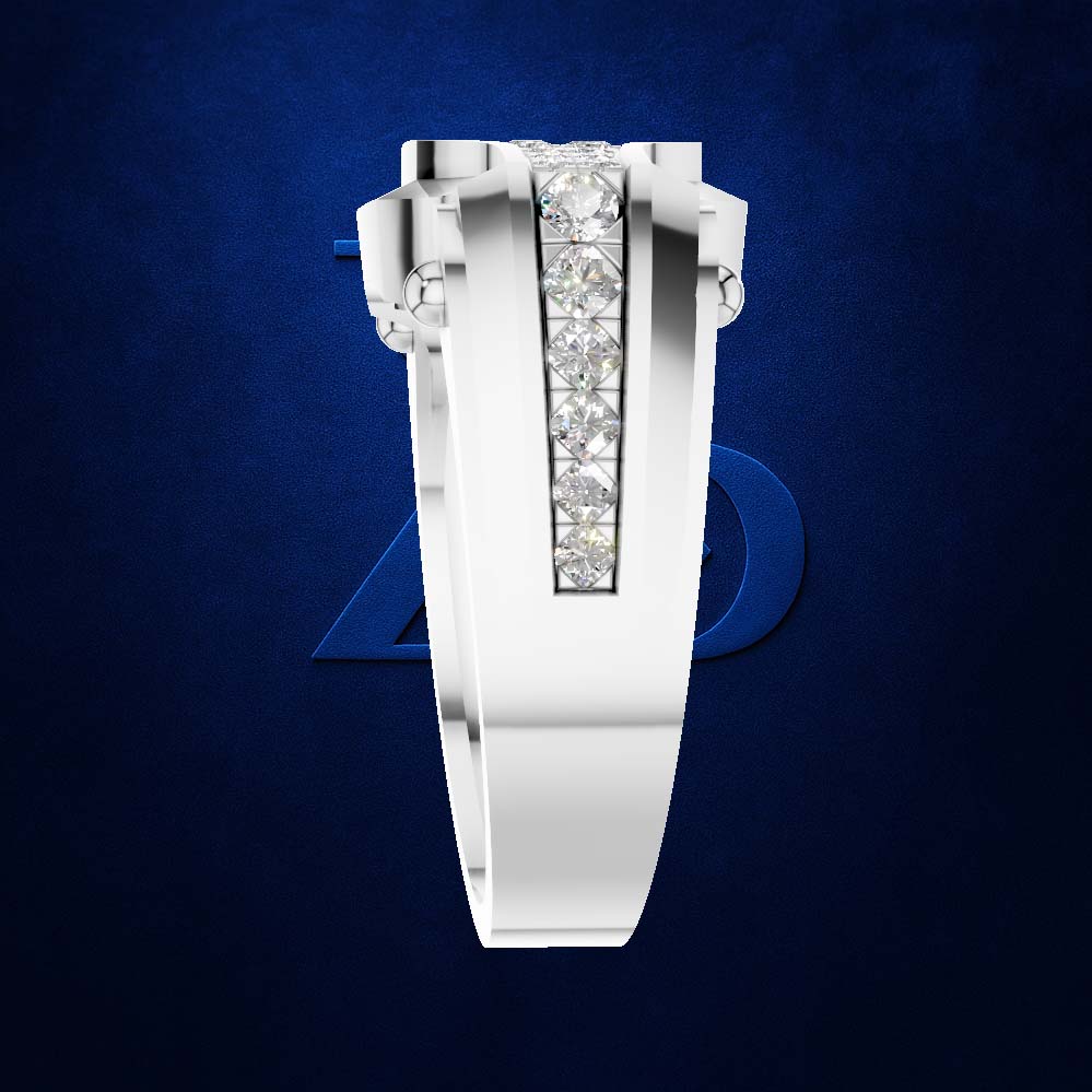 Laboratory Grown Diamond Pave Ring