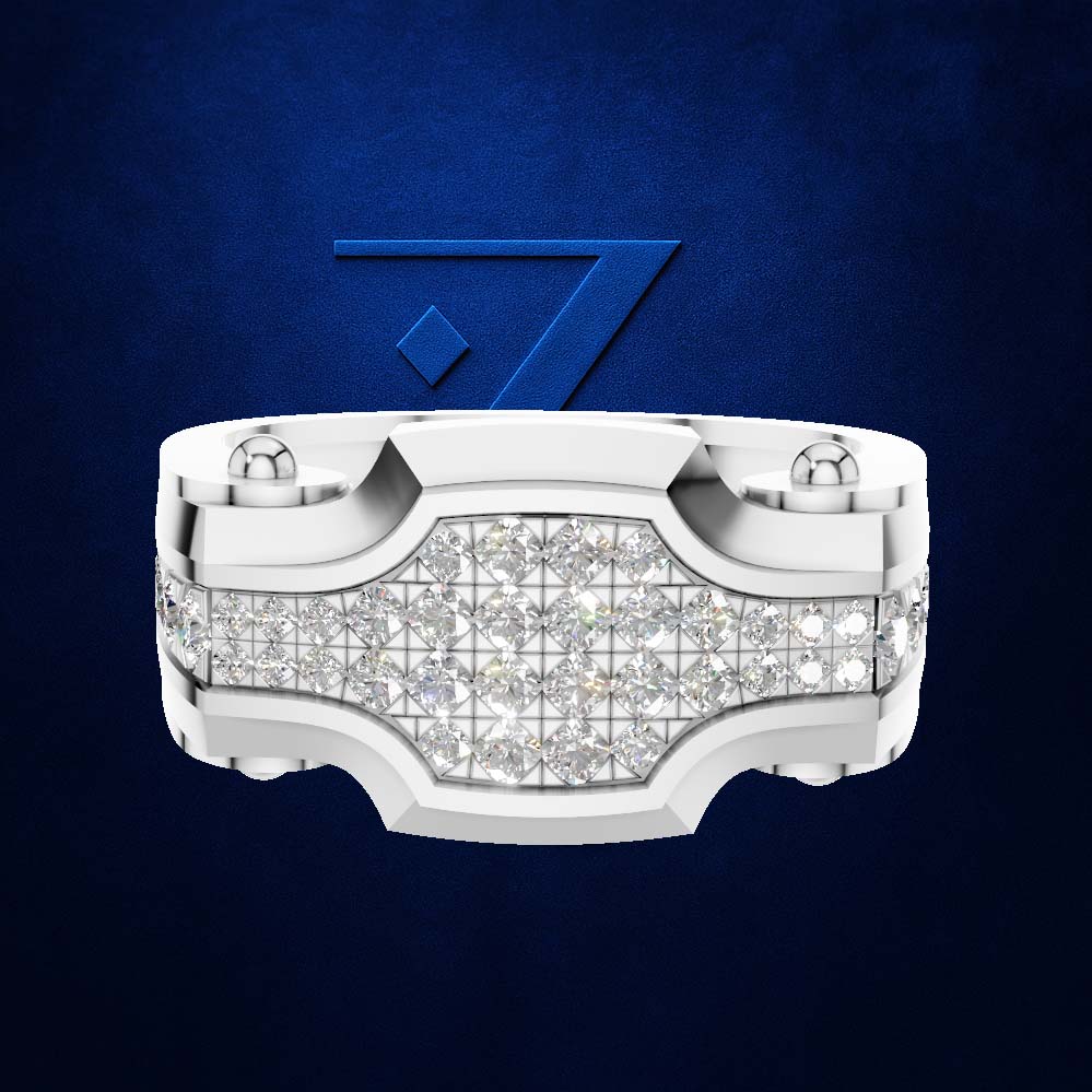 Laboratory Grown Diamond Pave Ring