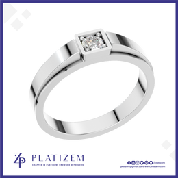 Bezel Set Lab Grown Diamond Ring