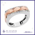 Gold And Platinum Ring For Men