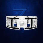 18kt Gold Laboratory Grown Diamond Ring For Men