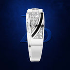 Princess Cut Laboratory Created Diamond Ring