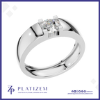 Solitaire Laboratory Grown Diamond Ring