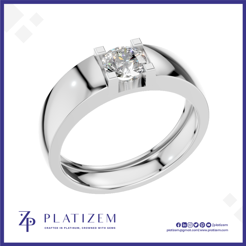 Solitaire Laboratory Grown Diamond Ring