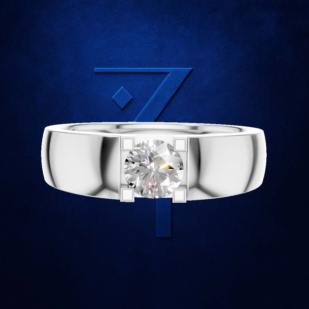 Solitaire Laboratory Grown Diamond Ring