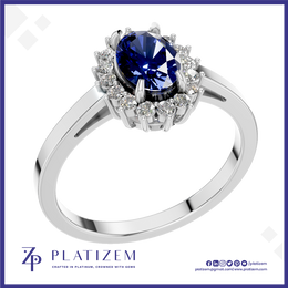 Natural Blue Sapphire Ring