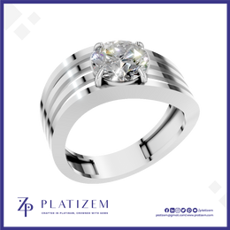 1.5 Carat Lab Grown Diamond Solitaire Engagement Ring