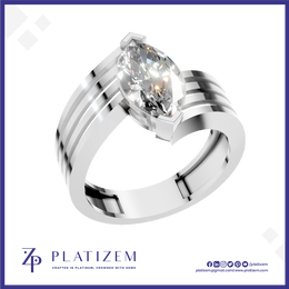 2 Carat Marquise Lab Grown Diamond Ring