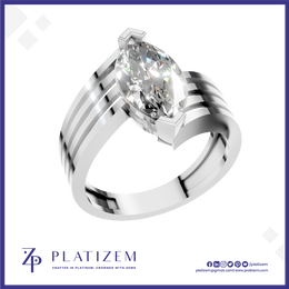 Marquise Cut LabGrown Diamond Engagement Ring