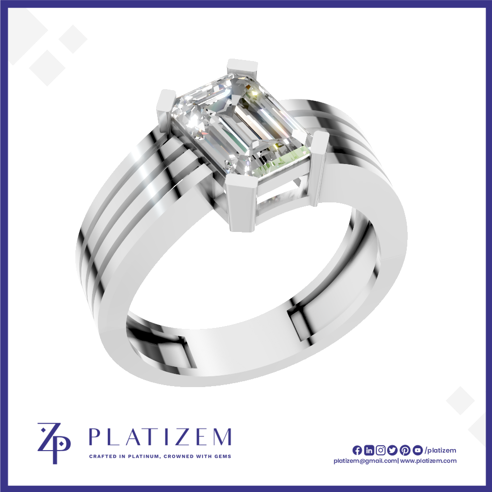 2 Carat Emerald Cut Solitaire Ring