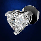 Heart Shaped Stud Earrings