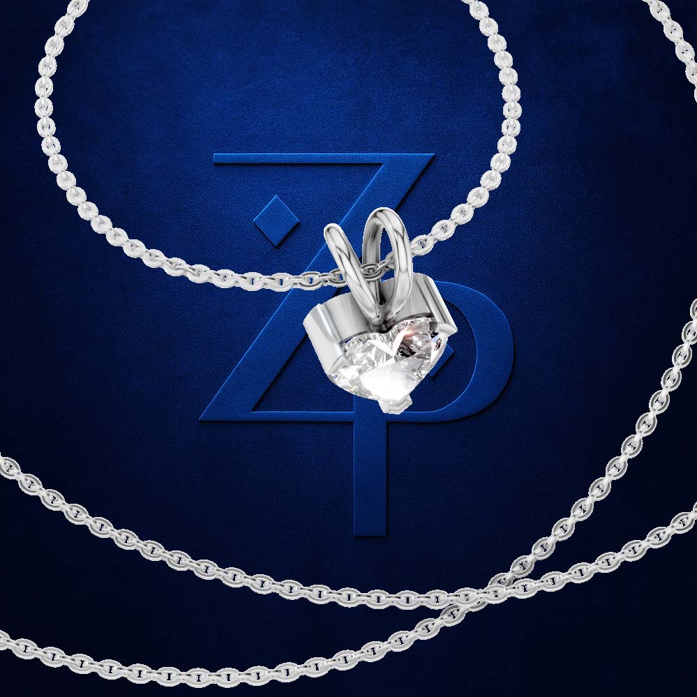 Laboratory Grown Diamond Solitaire Pendant