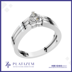 Heart Laboratory Grown Diamond Engagement Ring