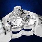 1 Carat Heart Shaped Laboratory Grown Diamond Ring