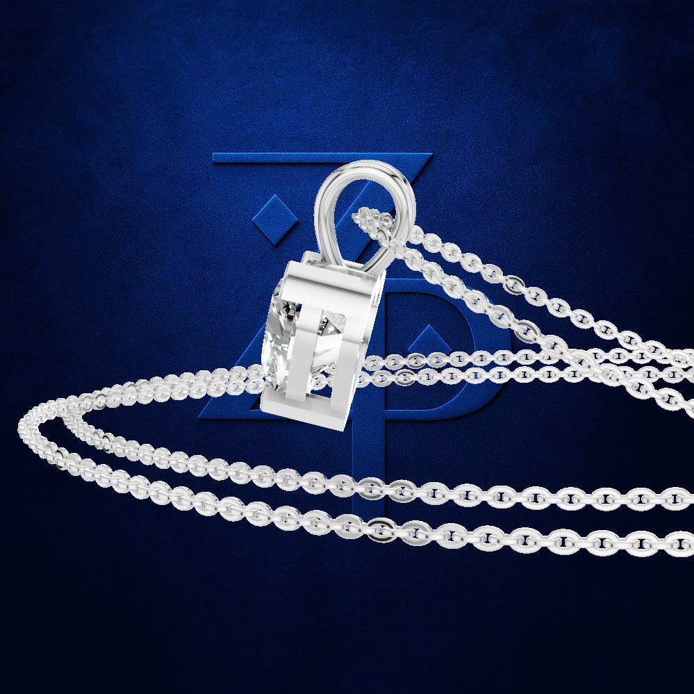 1.5 Carat Laboratory Grown Diamond Pendant