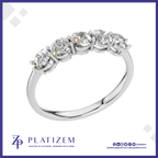 5 Stone Laboratory Grown Diamond Ring