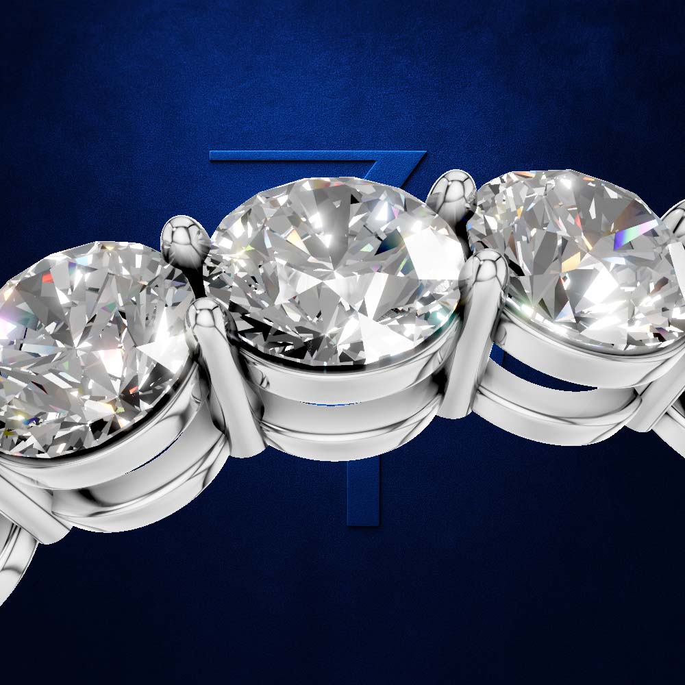5 Stone Laboratory Grown Diamond Ring