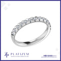 Half Eternity Diamond Wedding Band for Women