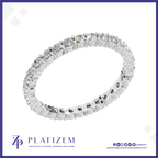 Man Made Laboratory Grown Diamond Eternity Band