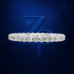 Man Made Laboratory Grown Diamond Eternity Band