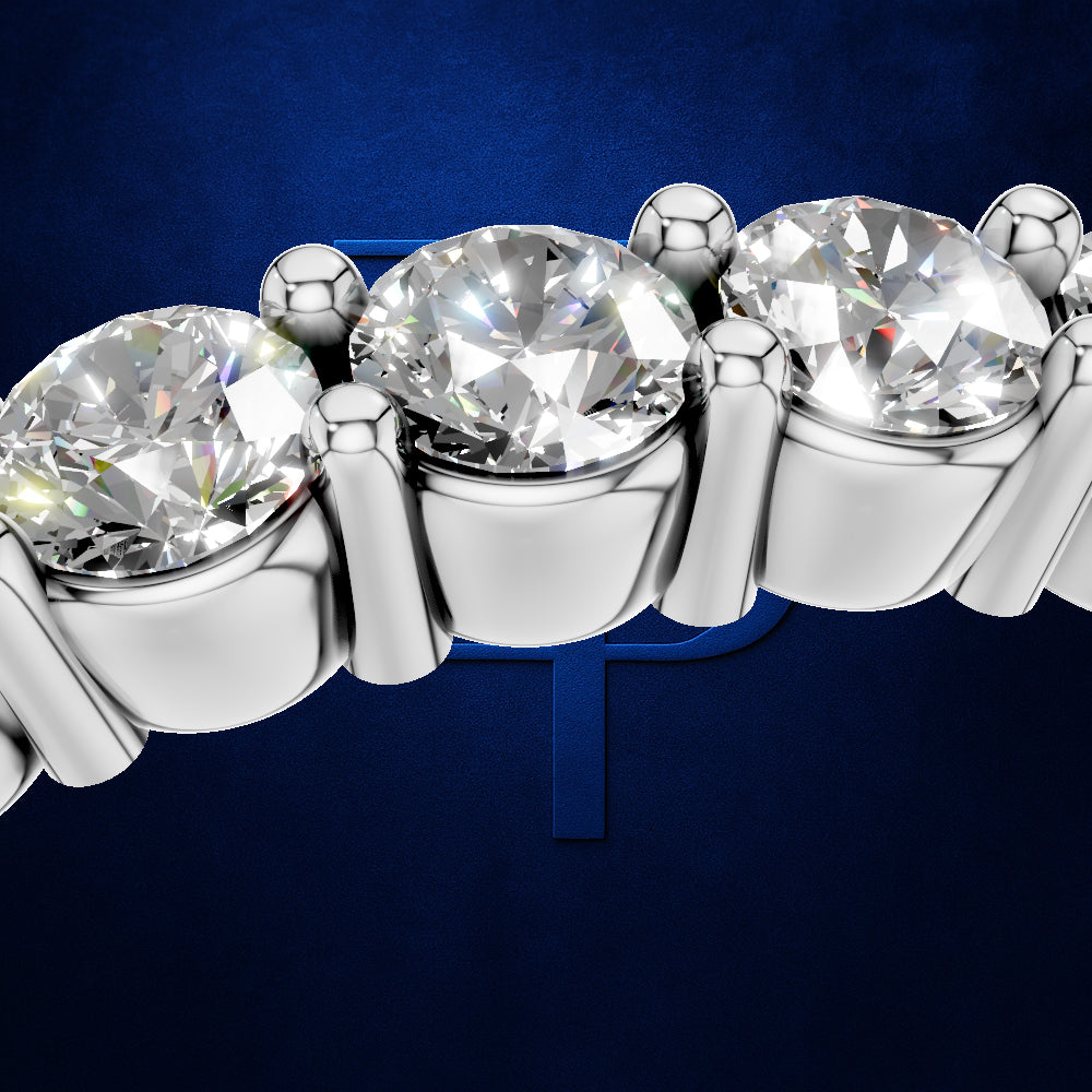 Man Made Laboratory Grown Diamond Eternity Band