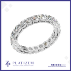 Laboratory Created Diamond Eternity Band
