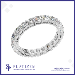 Lab Created Diamond Eternity Band